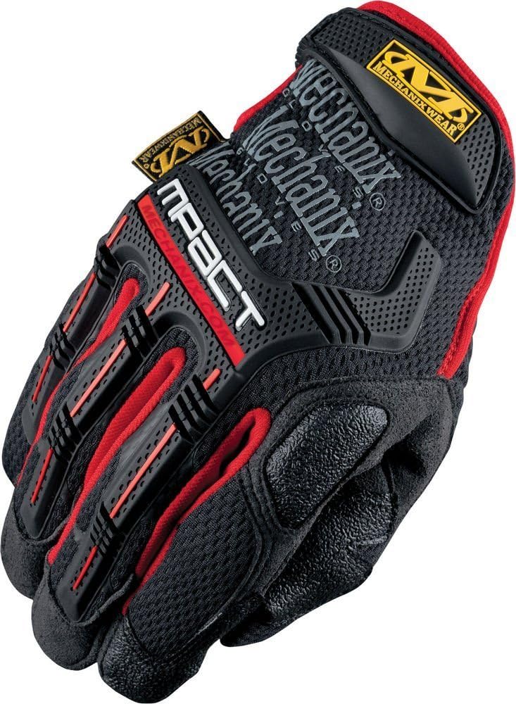 Mechanix herren MPT-52-011 Handschuhe mit Sto schutz, Schwarz/Rot, XL EU XL Schwarz/Rot, XL Schwarz/