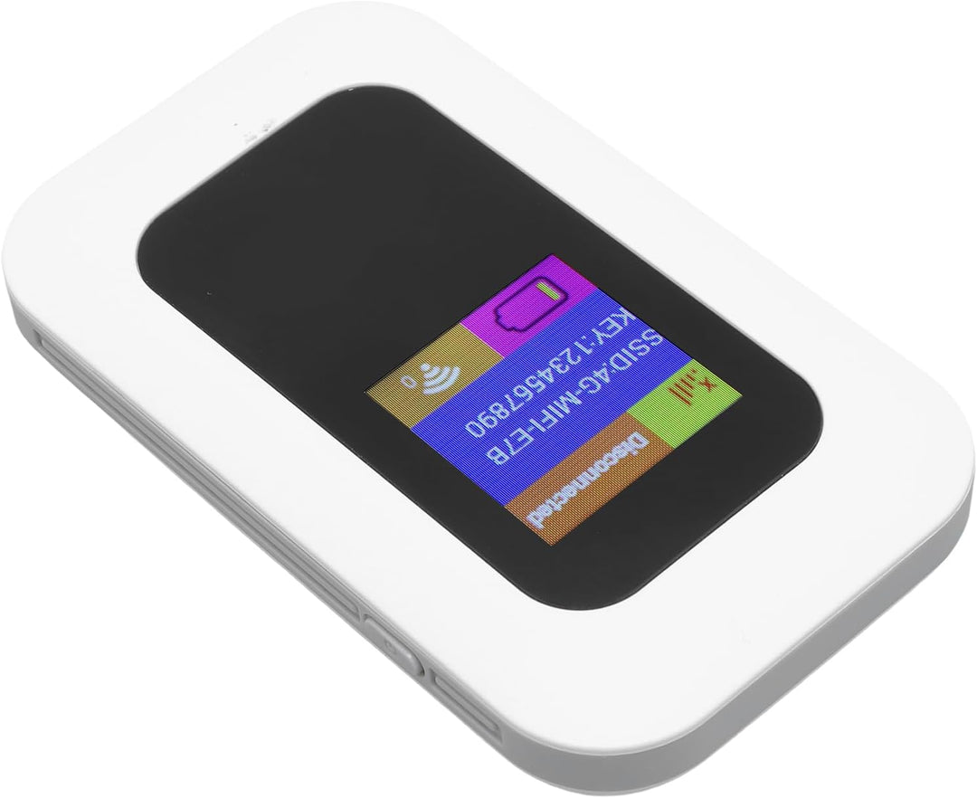 Elprico WiFi -Hotspot -Gerät, 300 Mbit/S Hochgeschwindigkeit 4G 5G Tragbarer Drahtloser Router mit 2