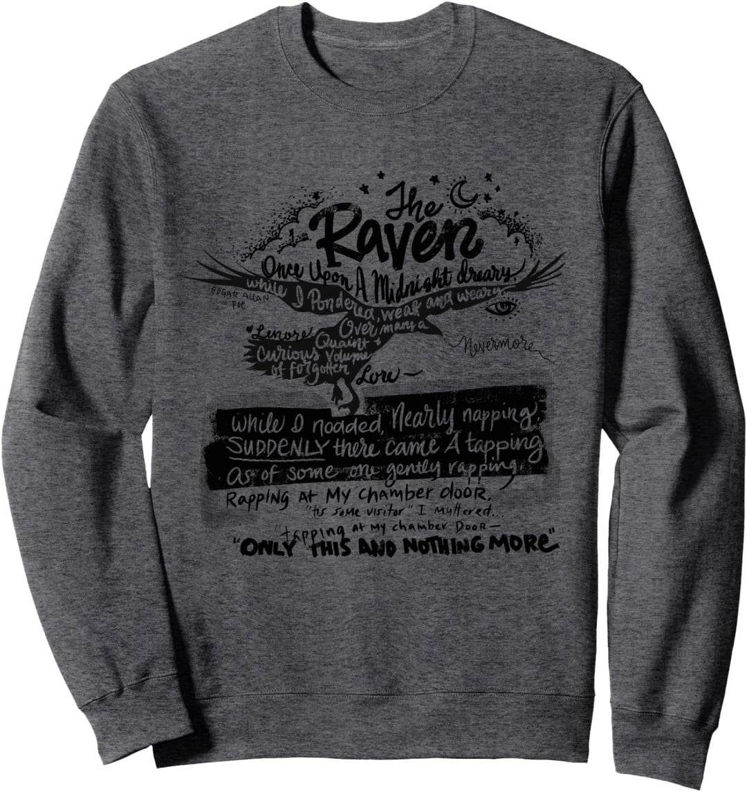 Der Rabe, Edgar Allan Poe, Fankunst Sweatshirt