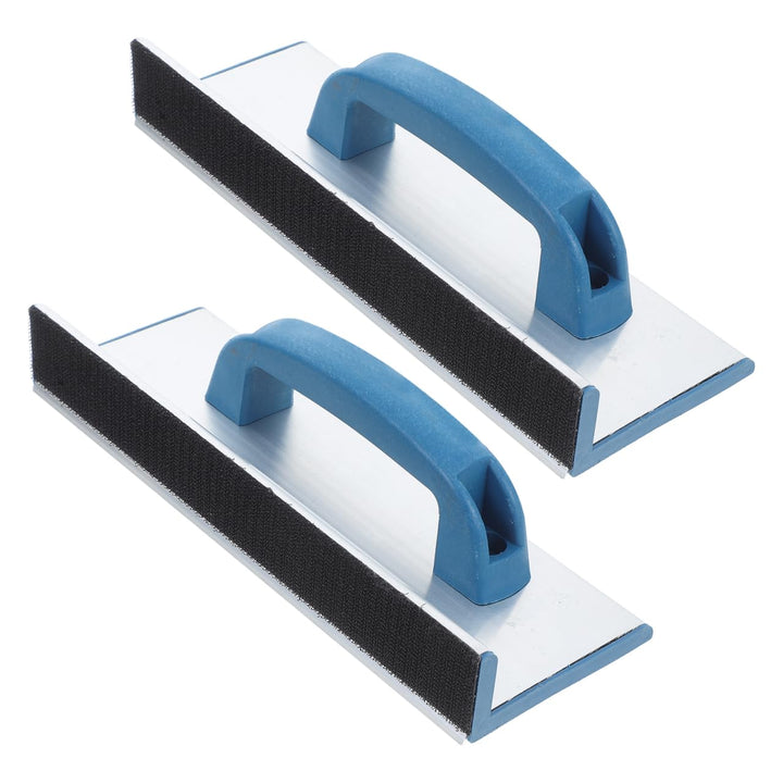 Angoily 2 Stück Selbstklebender Schleifpapierhalter für Wandecken Trockenbau-Eck-Handschleifer Schle