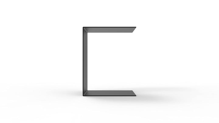 Mini Beistelltisch | Couchtisch | Metall | 26 cm x 20,5 x 20,5 cm | schwarz | Indoor &amp; Outdoor | Mad