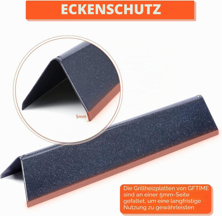 GFTIME 38,9CM Flavorizer Bar 7636 für Spirit E-310/320/330 (2013-Current), Spirit II E-310 S-310 Ser