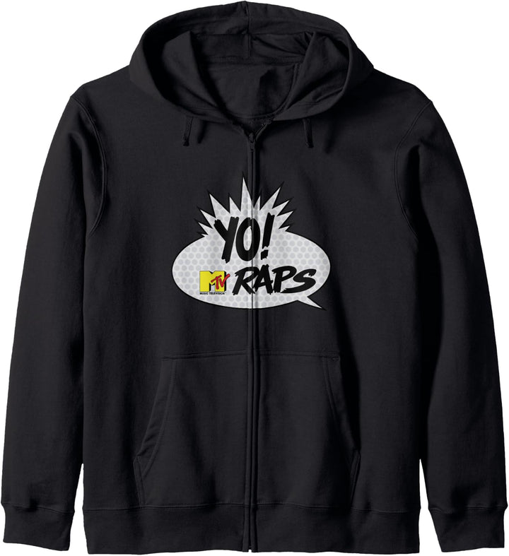 MTV YO! MTV Raps Comic Book Talk Bubble Kapuzenjacke