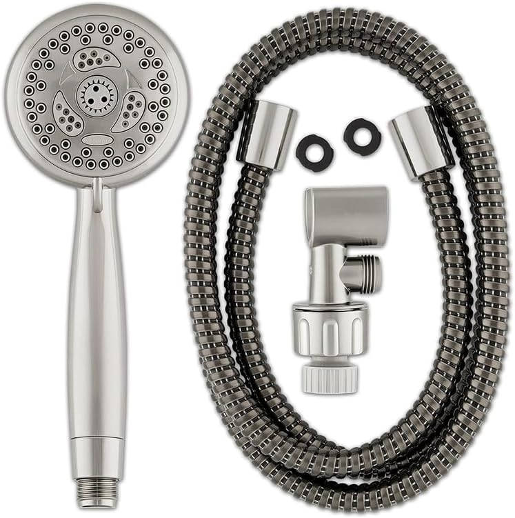 Waterpik PowerSpray Plus Duschkopf, 6 Einstellungen, 1,8 l/m