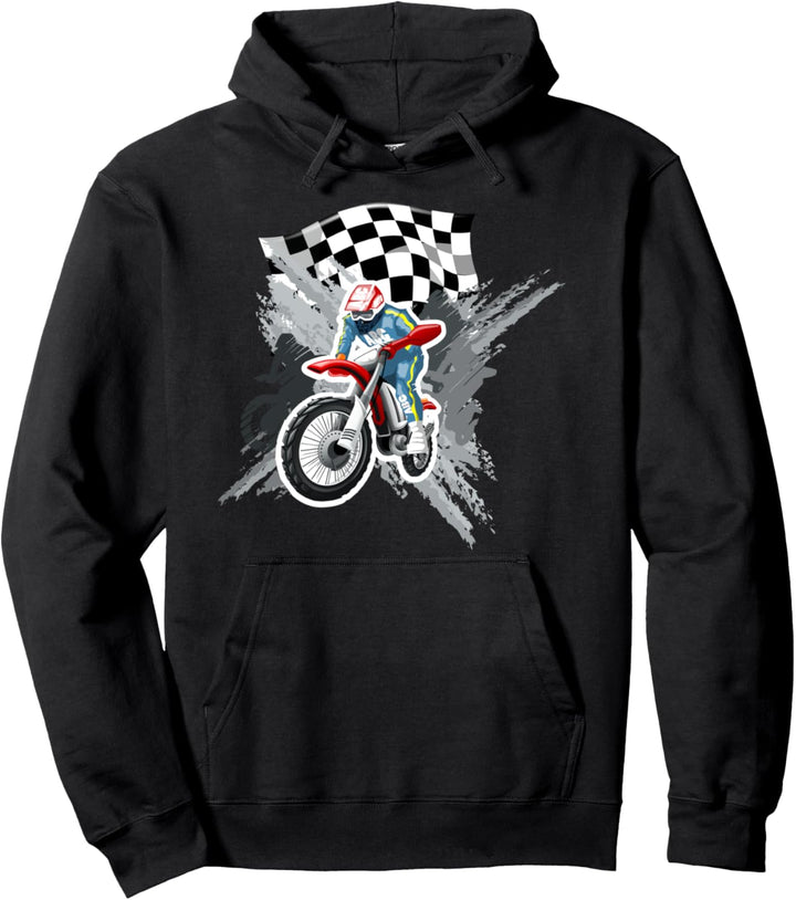 Motorrad Motorsport Dirt Biker Bike Motocross Sport Geschenk Pullover Hoodie