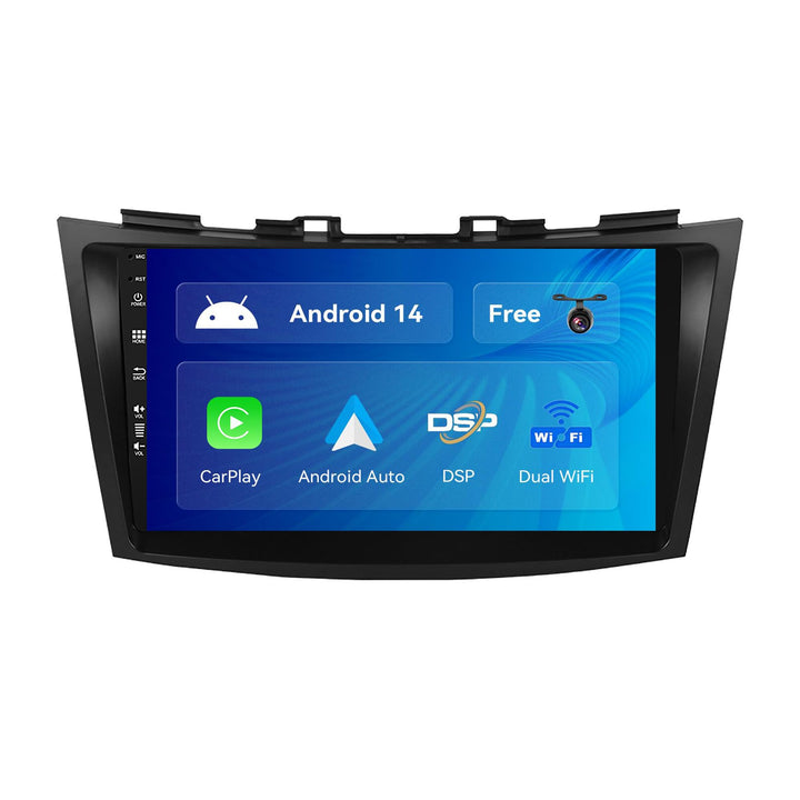 SXAUTO Android 12 IPS Autoradio Passt für Suzuki Swift/Ertiga (2011-2017) - Eingebaut Carplay/Androi