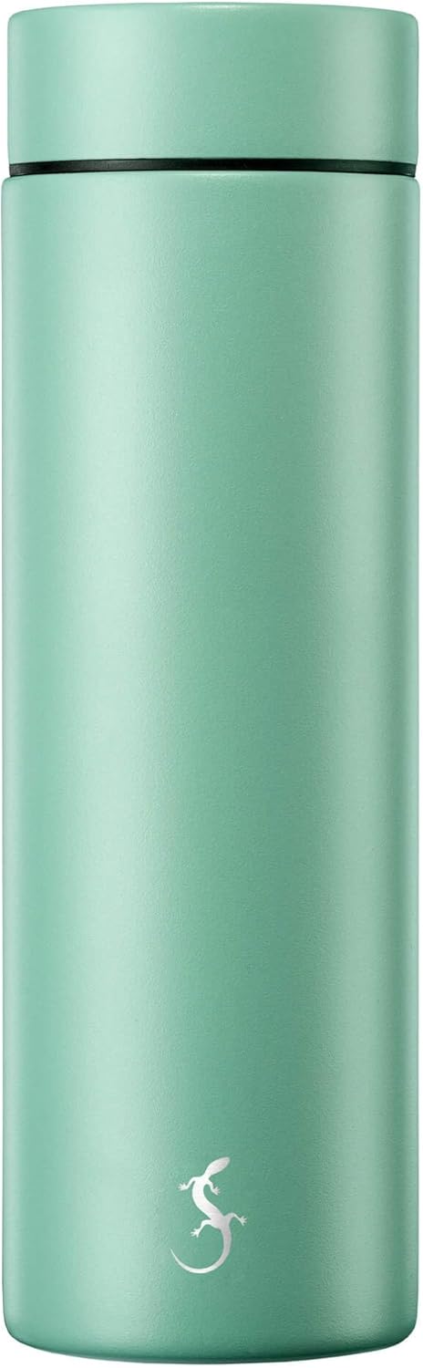 LURCH Mini Bottle Isolierflasche mit Pulverbeschichtung 300ml Dark Salvia