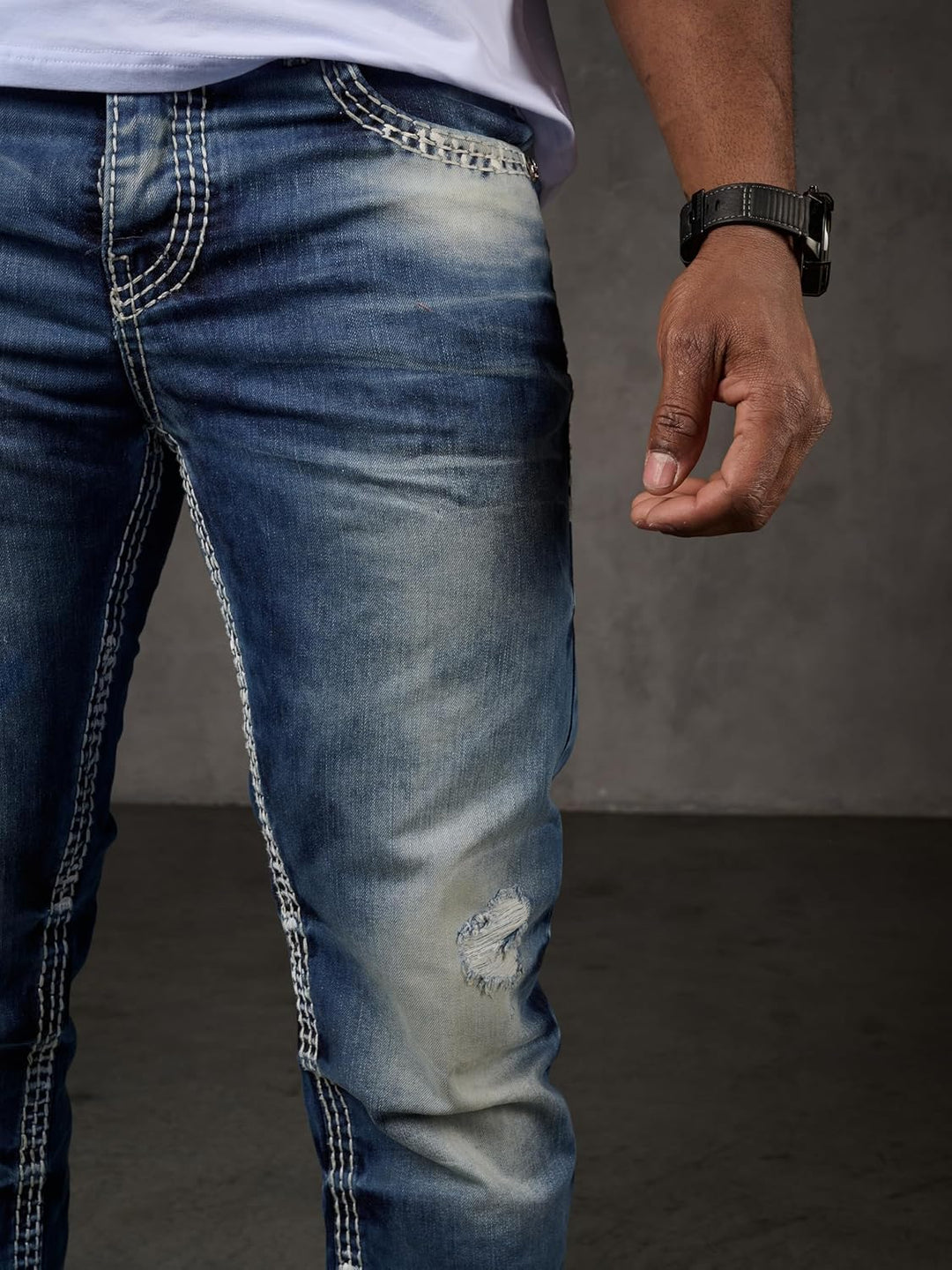 Cipo & Baxx Herren Jeans | Modelle mit Ziernähten | Alltag & Trend Design | Alltagstauglich | für in