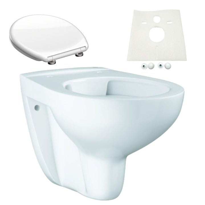 GROHE WC spülrandlos inkl. WC Deckel HGMBAD mit Absenkautomatik abnehmbar