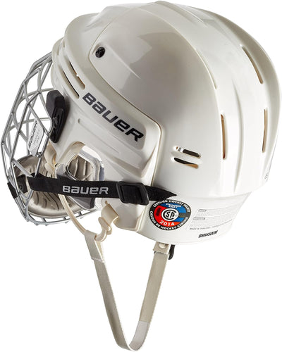 BAUER - Eishockey Helm Combo mit Gitter 4500 I Junior & Senior I Schutzhelm für Eishockeyspieler I i