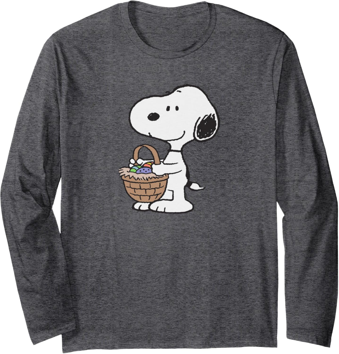 Easter Snoopy Basket Langarmshirt