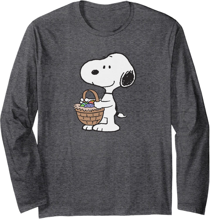 Easter Snoopy Basket Langarmshirt