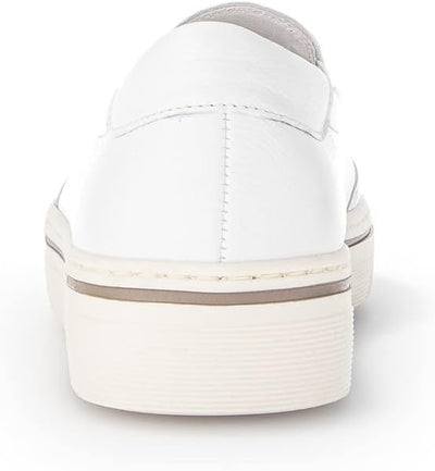 Gabor Damen Slipper, Frauen Halbschuhe,Wechselfussbett 36 EU Weiss Weiss 20, 36 EU Weiss Weiss 20