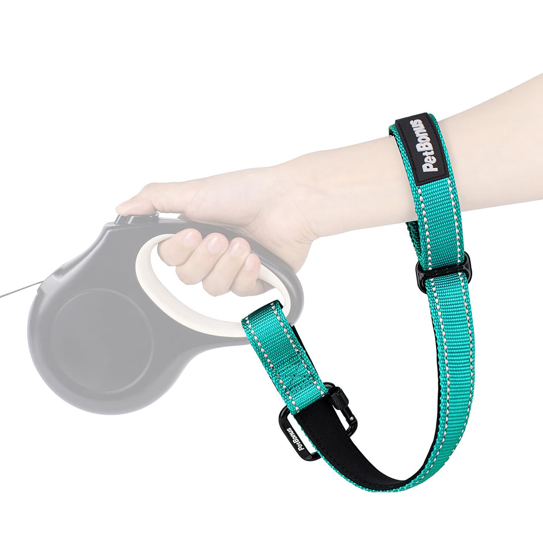 PetBonus Hundeleine Handgelenkriemen, Sicherheitsriemen für Rollleine Hundeleine und Kinderwagen, Ab