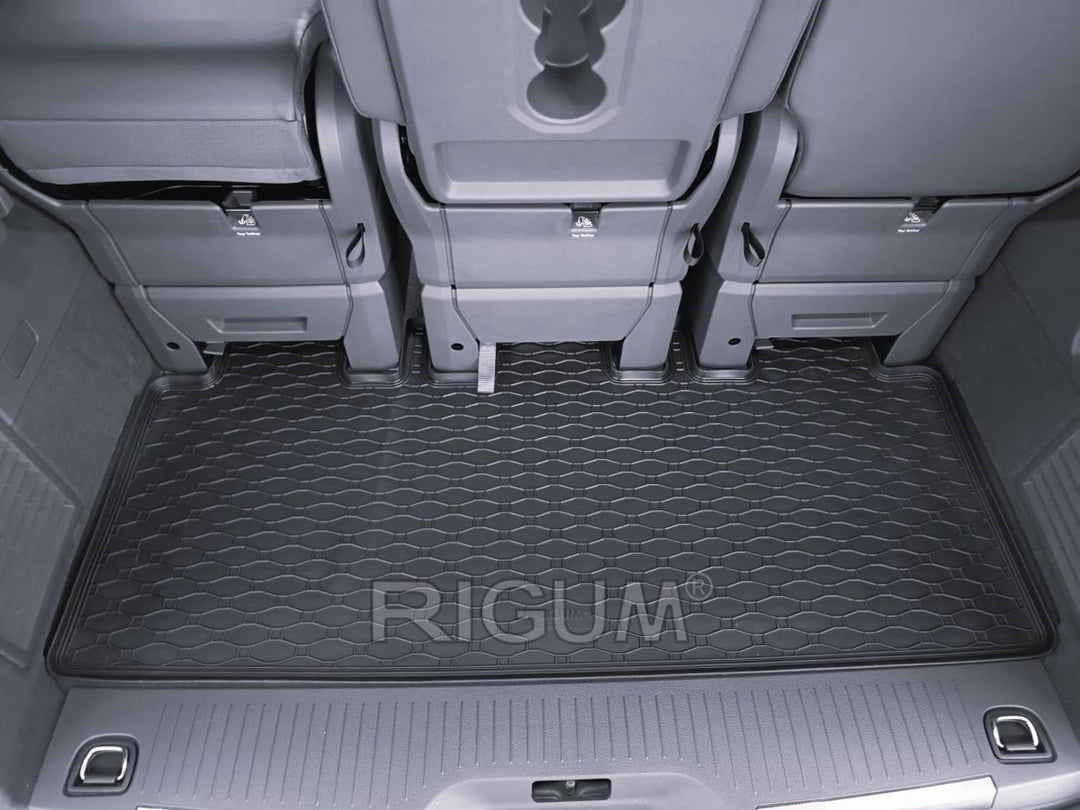 Gummi Kofferraummatte passend für VW T7 Multivan ab 11/2021 Langer Überhang AZUGA AZ31100208 Kofferr