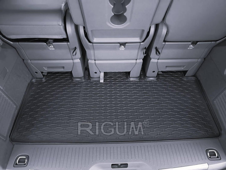 Gummi Kofferraummatte passend für VW T7 Multivan ab 11/2021 Langer Überhang AZUGA AZ31100208 Kofferr