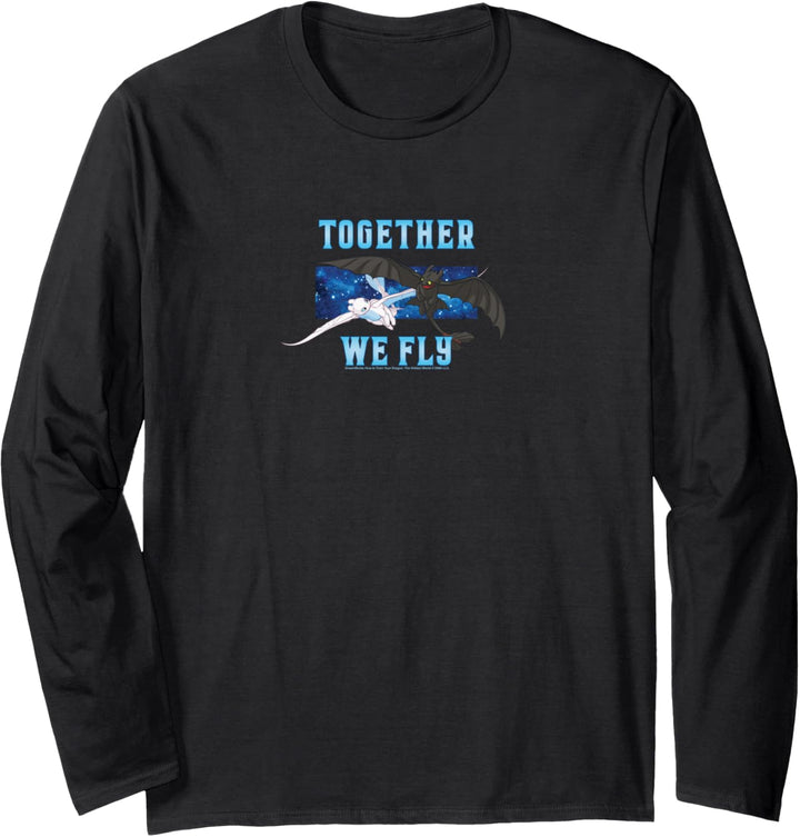 Drachenzähmen leicht gemacht - Gemeinsam fliegen wir Langarmshirt