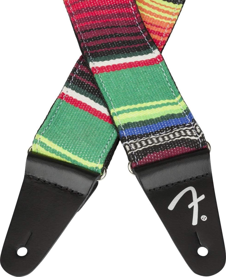 Fender® »SERAPE GUITAR STRAP« Gitarrengurt | Breite: 5cm | Länge: 86-150cm | Farbe: Green Multi Grün