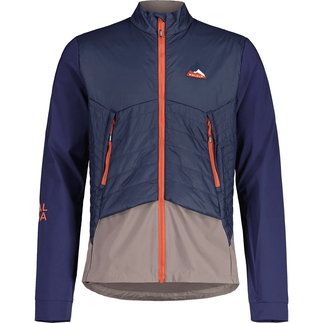 Maloja Herren Kolkrabem. Trainingsjacke M Blau, M Blau