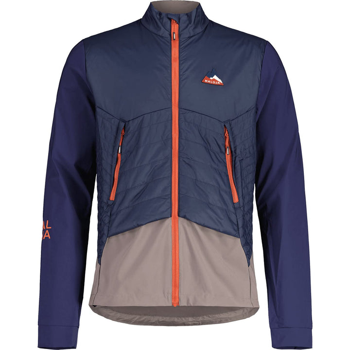Maloja Herren Kolkrabem. Trainingsjacke M Blau, M Blau