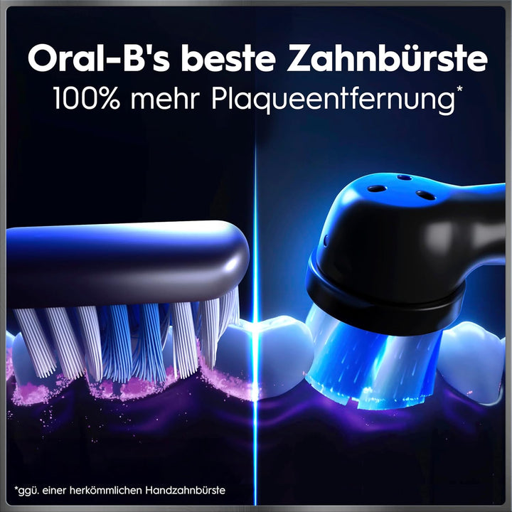 Oral-B iO Series 10 Plus Edition Elektrische Zahnbürste/Electric Toothbrush, PLUS 3 Aufsteckbürsten