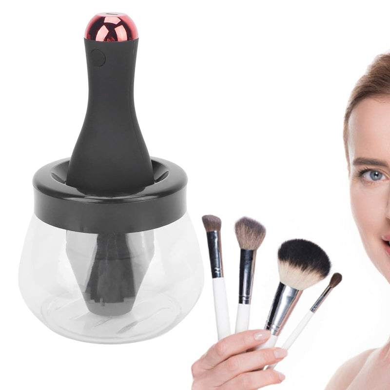 Elektrischer Make-up-Pinsel-Reiniger-Trockner, 360-Grad-Drehung, Schnell Trocknend, Automatischer Pi