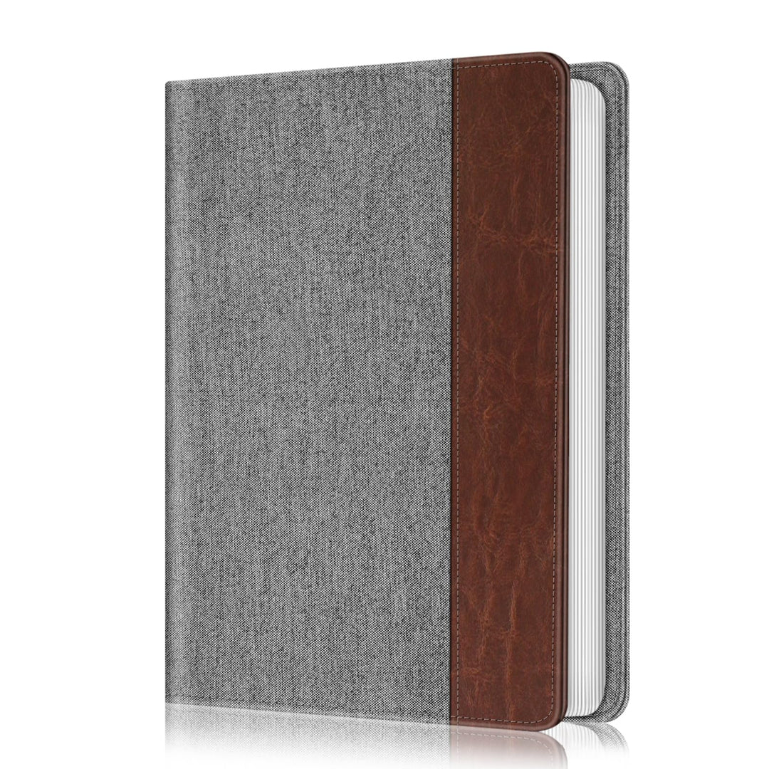 Fintie Fotoalbum 10 x 15 cm – 112 Fotos, Premium-veganes Ledereinband mit Druckknopfverschluss, trag