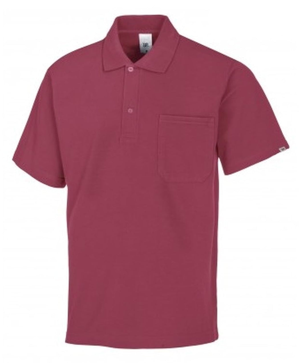 BP 1612-181-182-M Unisex-Poloshirt, 1/2 Ärmel, Polokragen mit Knopfleiste, 70 cm, 220,00 g/m² Stoffm