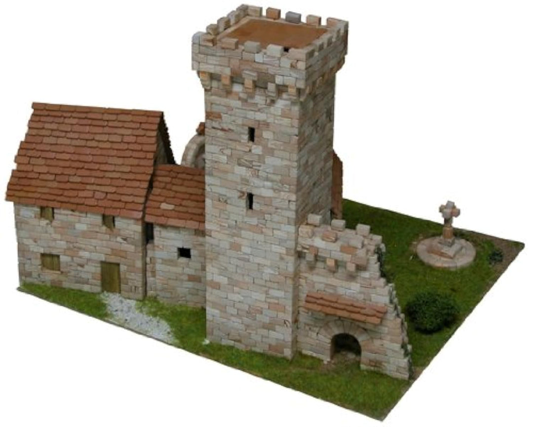 Asiatische aedes1256 31 x 26 x 5 cm Mittelalter Tower Model Kit