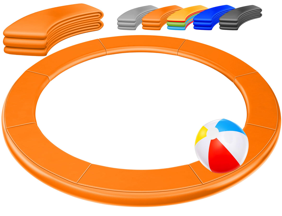 KESSER® - Trampolin Randabdeckung Ø 244, 305, 366, 426 cm, 30cm breit 100% UV-beständig reissfest Fe