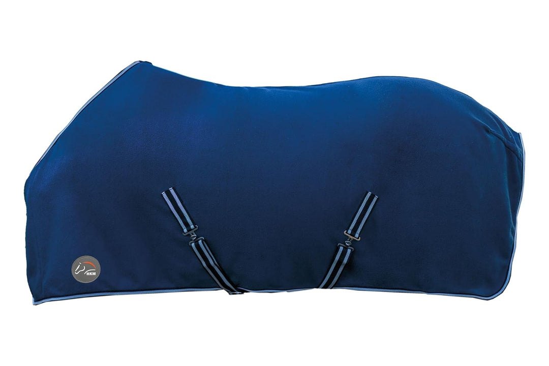 HKM Polar Abschwitzdecke Dunkelblau 145