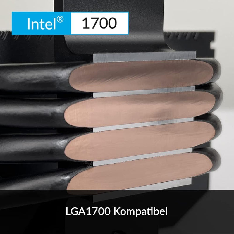 ARCTIC Freezer i35 A-RGB - Intel spezifischer Single-Tower-CPU-Kühler mit A-RGB, druckoptimierter 12