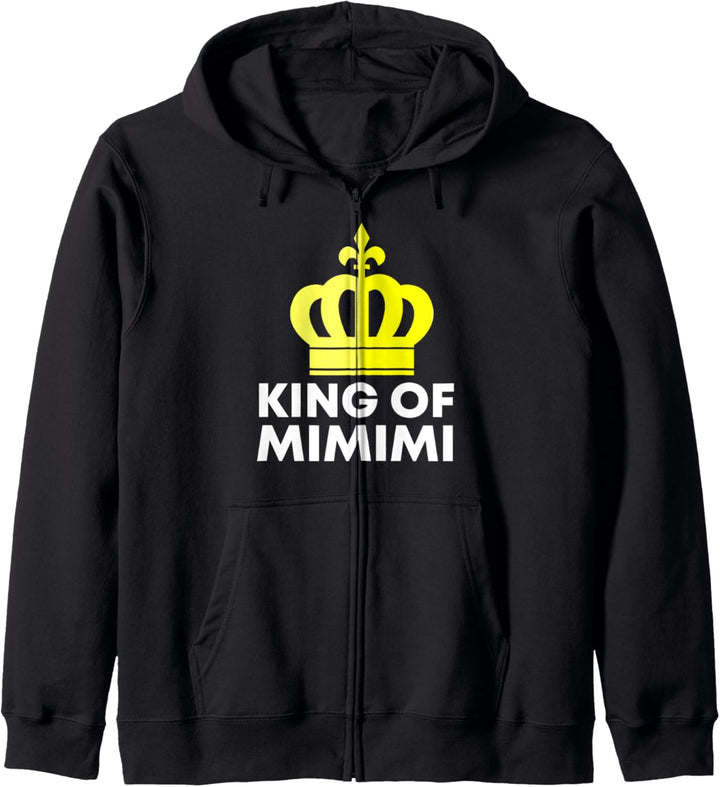 King Of Mimimi König Sarkastisches Statement Büro Spruch Kapuzenjacke