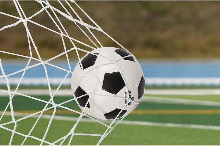 Fussballtornetze, 20,3 x 1,2 m Fussballnetz aus Polypropylenfaser, Kleiner strapazierfähiger Ersatz