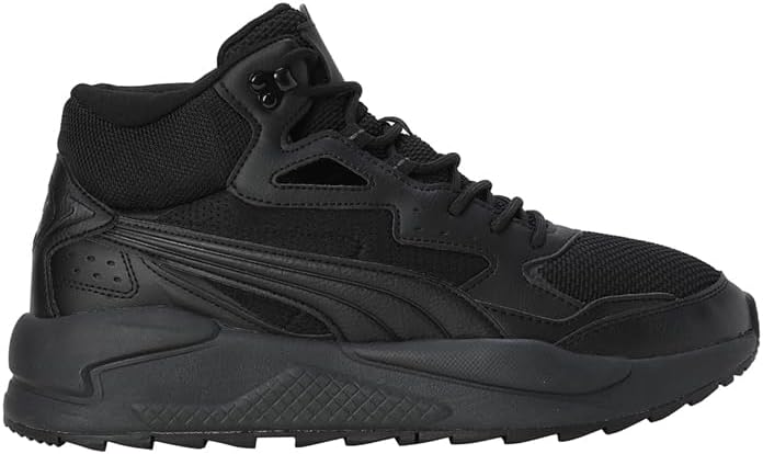 PUMA Unisex X-ray Speed Mid WTR Leichtathletik-Schuh 44.5 EU Schwarz, 44.5 EU Schwarz