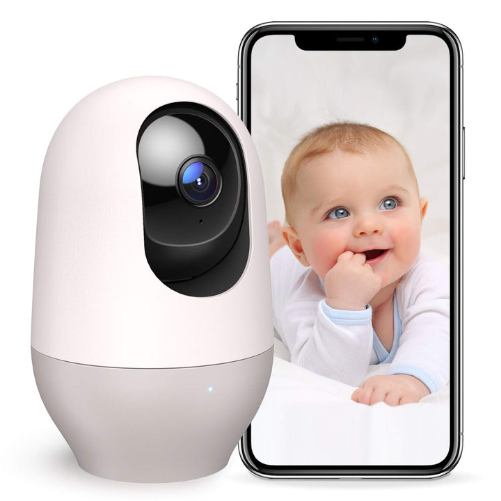 Nooie Babyphone mit Kamera, Haustier WLAN IP Überwachungskamera innen 1080P Kamera, Bewegungs- und G