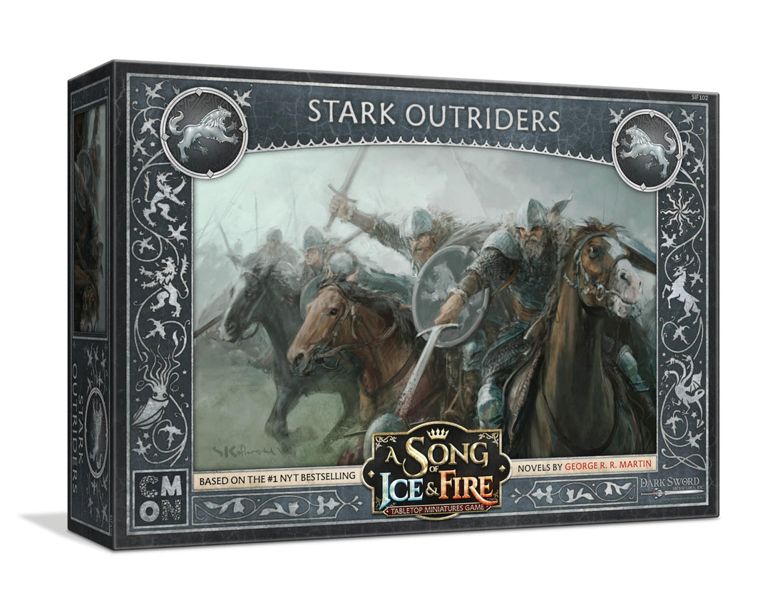 CoolMiniOrNot CMNSIF102 Thrones A Song of Ice and Fire Miniaturen Spiel: Stark Outriders Erweiterung