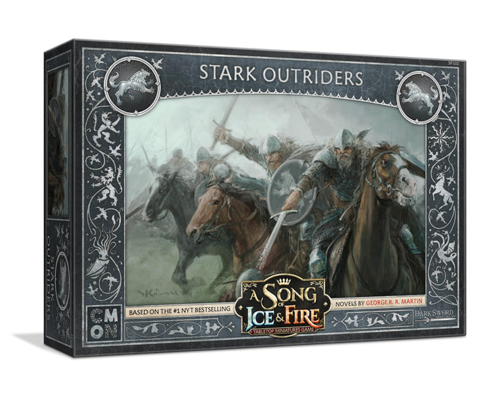 CoolMiniOrNot CMNSIF102 Thrones A Song of Ice and Fire Miniaturen Spiel: Stark Outriders Erweiterung