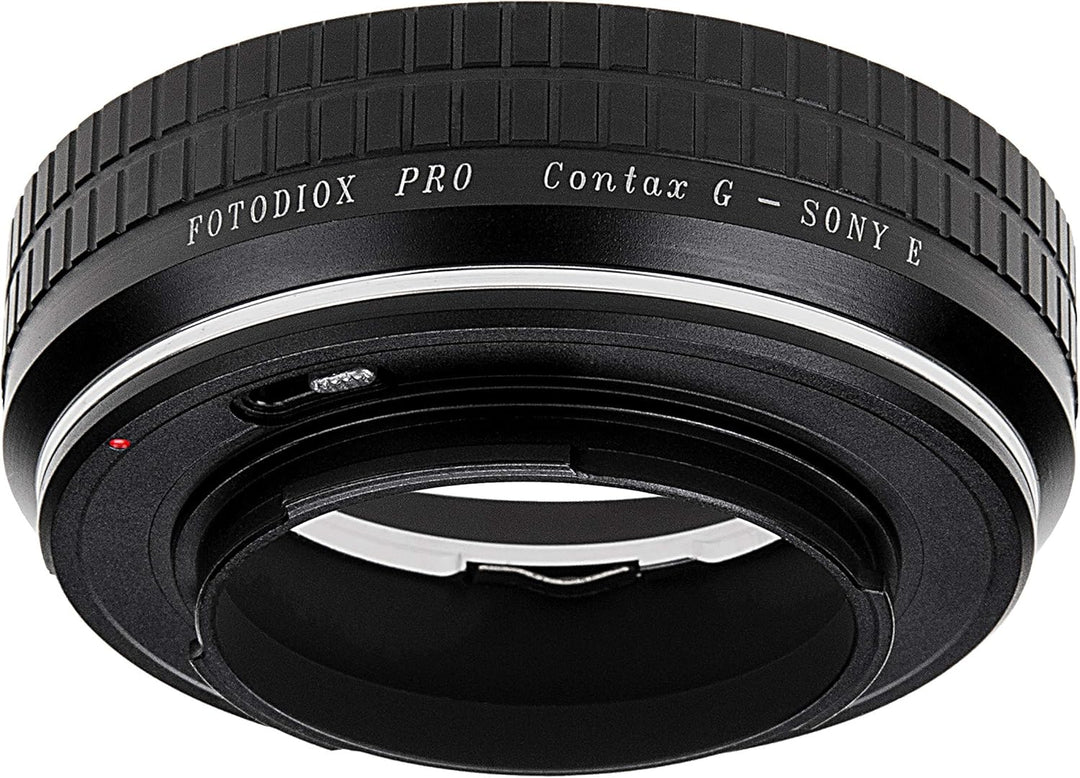 Fotodiox Pro Lens Mount Adapter Compatible with Select Contax G Lenses on Sony E-Mount Cameras Conta