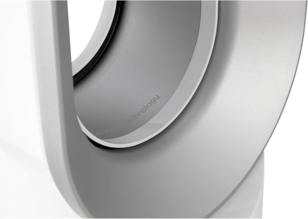 Dyson Hot+Cool Jet Focus AM09 - High Performance Cooling Fan and Fan Heater (White/Silver) AM09 Dyso