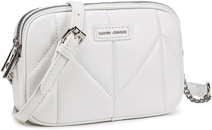 David Jones - Dämen Kleine Umhängetasche - Frau Mini Handtasche PU Leder - Handy Tasche Multi Tasche