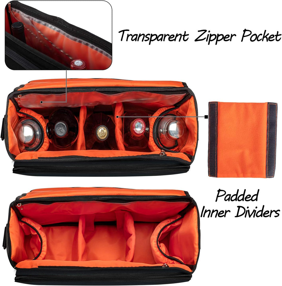 CURMIO Aufbewahrungstasche für Bartender, Barkeeper, Cocktail Shaker Set Reisetasche, Cocktailmixer
