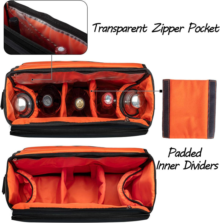 CURMIO Aufbewahrungstasche für Bartender, Barkeeper, Cocktail Shaker Set Reisetasche, Cocktailmixer