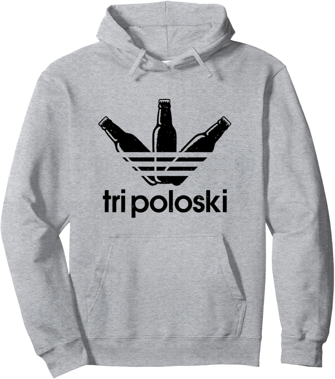 Tri Poloski - Men Women Athletic Pullover Hoodie