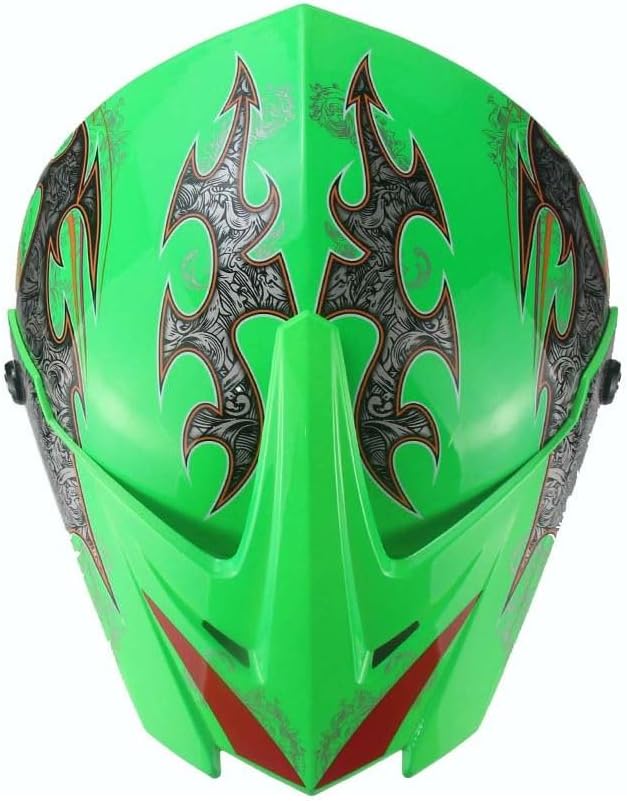 Kinder Crosshelm Mejia – Motorradhelm für Kinder, ABS-Schale, robuster Kinderhelm für Downhill, Quad