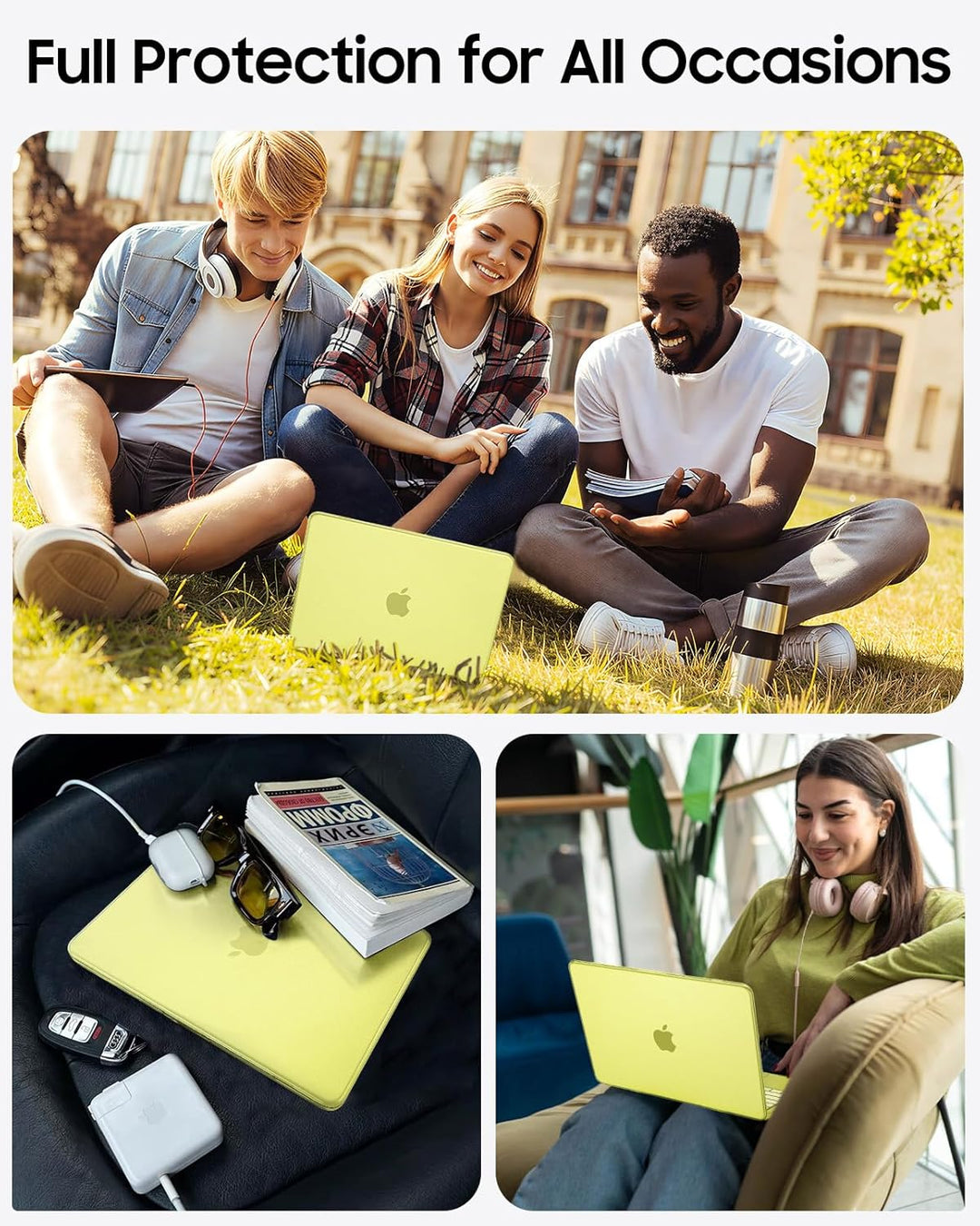 Fintie Hülle Kompatibel mit MacBook Neo 13 Zoll A3404 A18 Pro Chip, [100% Entspricht der Offiziellen