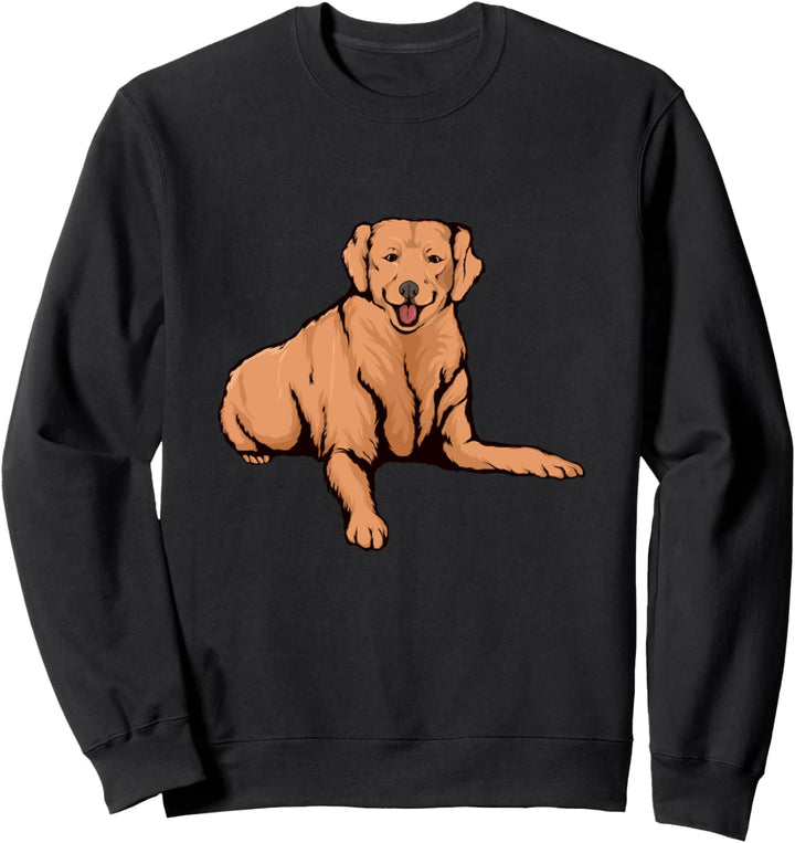 Goldie Zeichnung Golden Retriever Sachen Golden Retrievers Sweatshirt
