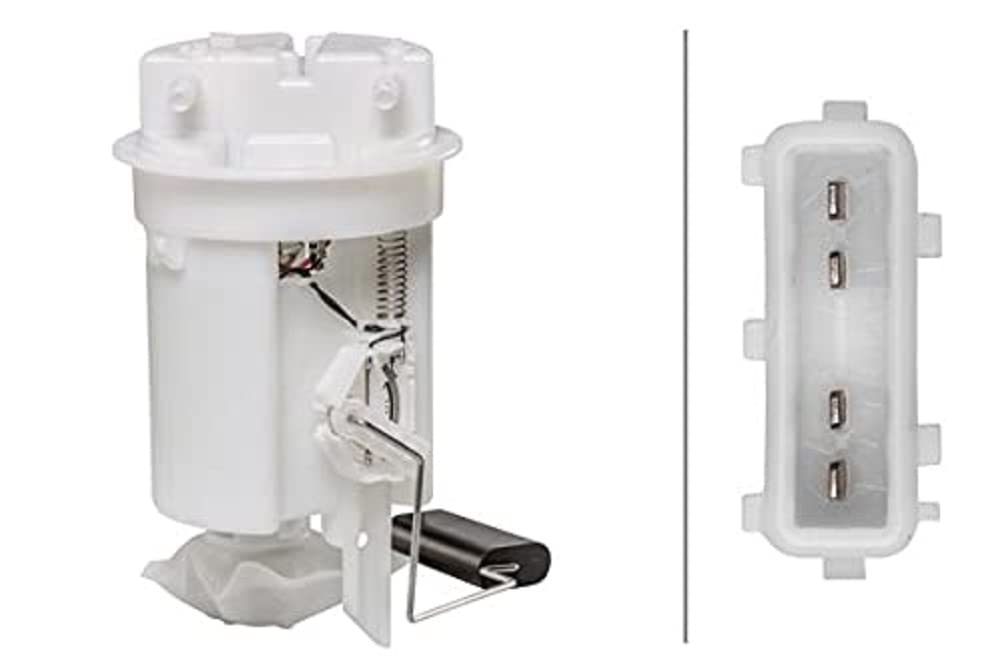 HELLA 8TF 358 106-311 Kraftstoff-Fördereinheit - elektrisch - 4-polig - mit Tankgeber/ohne Dichtung