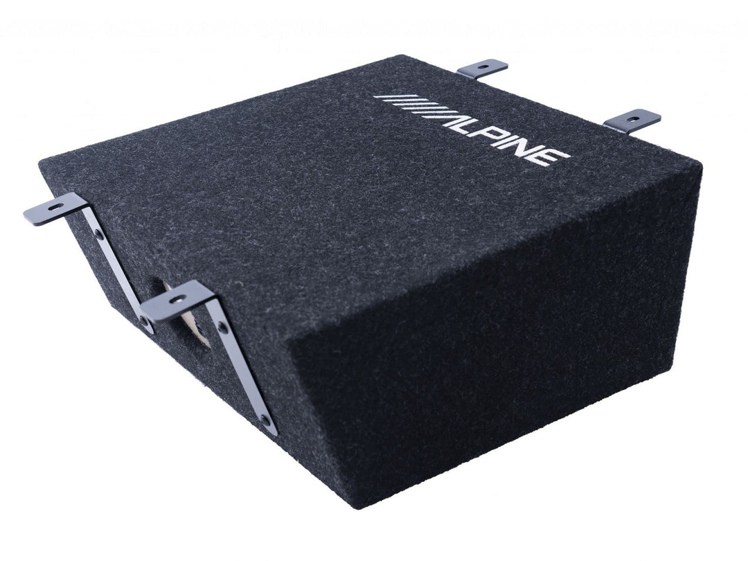 Alpine SWC-D84T6 Subwoofer Gehäuse kompatibel mit VW T6 &amp; T6.1 California, 20cm Tieftöner mit 300W