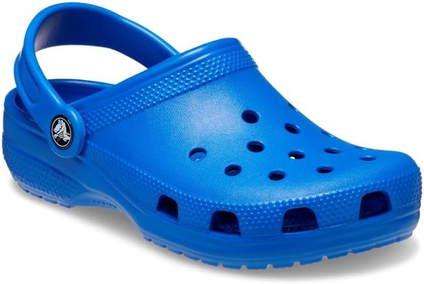 Crocs Unisex Kinder Classic Clog K Holzschuh 28/29 EU Blue Bolt, 28/29 EU Blue Bolt